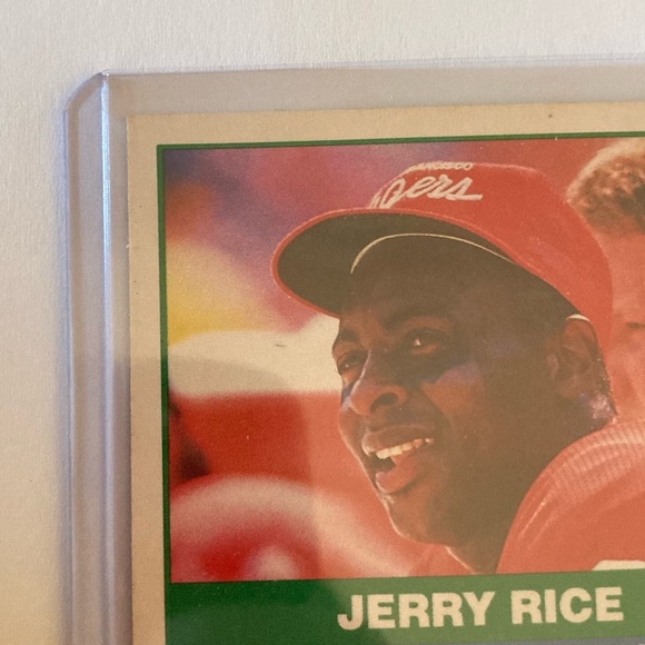 Jerry Rice Football Trading Card Score 1989 - Picture 10 of 11